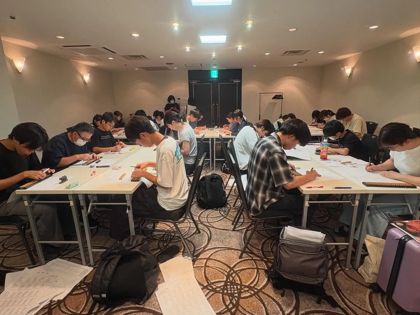 明日は令和7年度全日本珠算選手権大会ですね!今日は埼玉県支部...